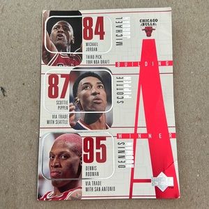 Upper Deck Chicago Bulls card 1996